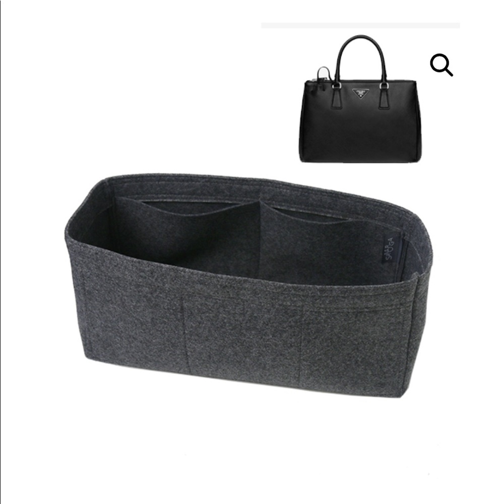 Samorga Tote Bag PINK Felt Organizer Insert